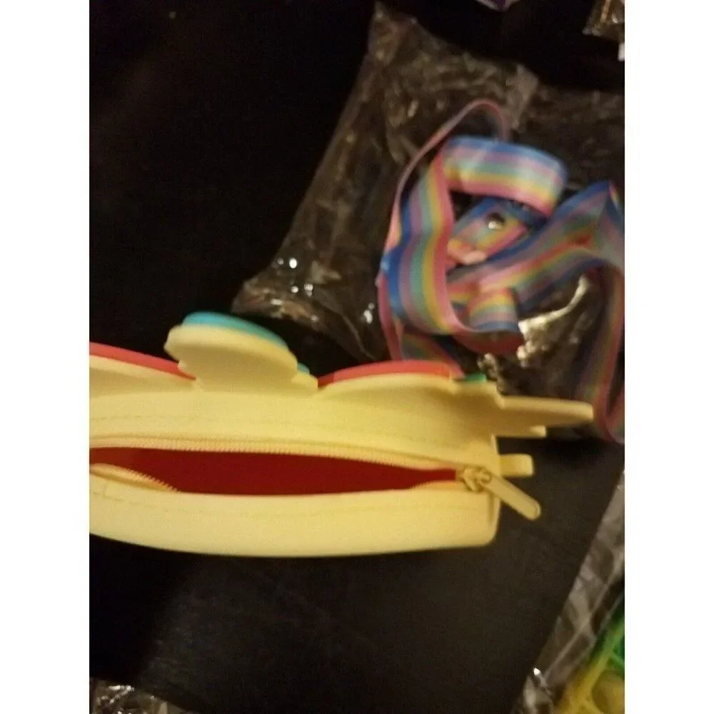Fidget Toy Unicorn Purse Handbag Rainbow Strap Girls